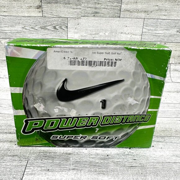 Brand New (incomplete) AmeriCredit Nike Power Distance 11 Super Soft Golf Balls - Picture 1 of 5